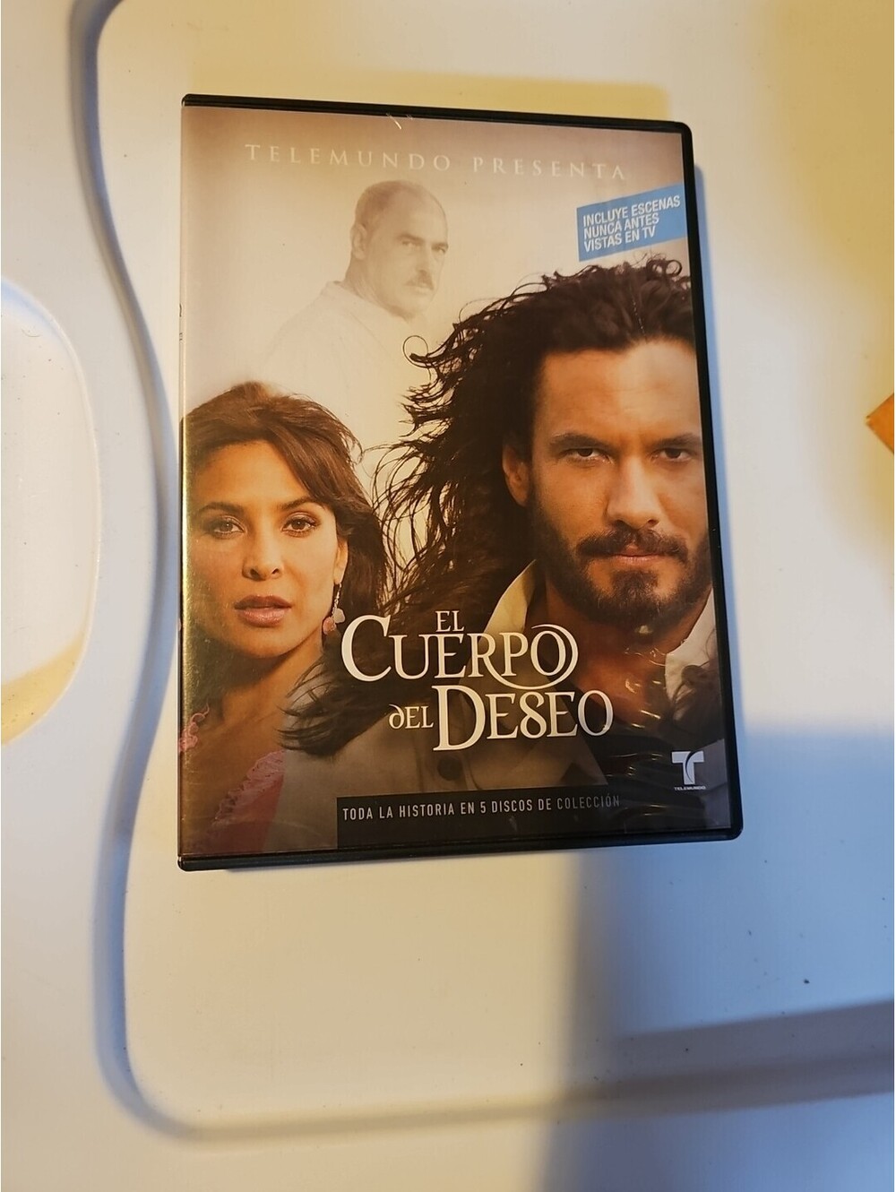 EL CUERPO DEL DESEO 5-DISC DVD TELEMUNDO SPANISH LATIN TV SOAP OPERA SERIES